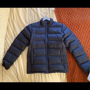 Mint condition SM Blue Men’s Northface Bubble Coat